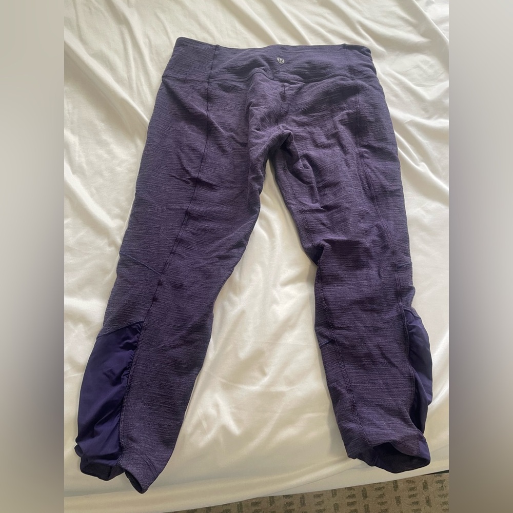 Lululemon Athletica Purple Capris